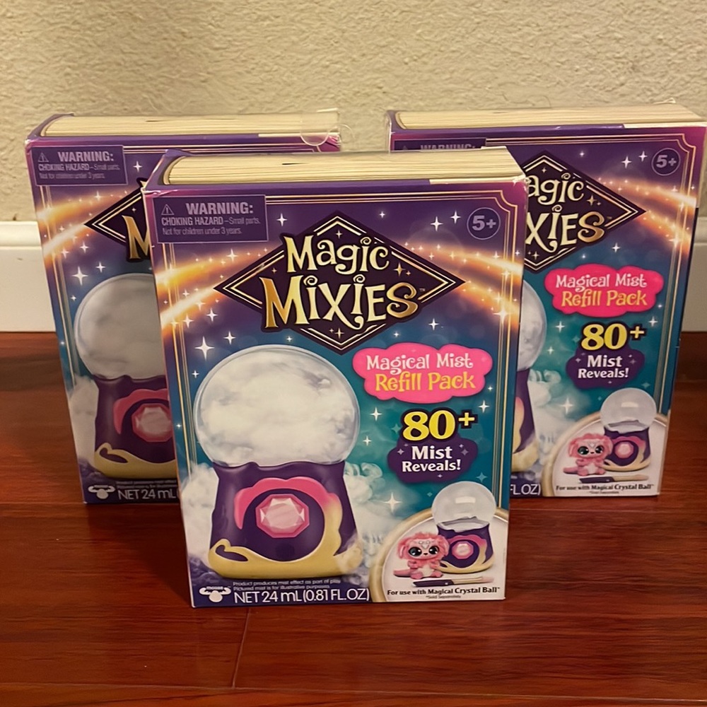 NIB. MAGIC MIXIES Refill Pack- 3 boxes bundle
